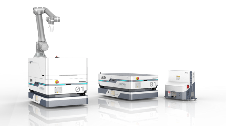 创世红海數位開發的自主式移動機器人（AMR250M），搭配全向輪並結合AI演算法、2D LiDAR、3D攝影機等技術，協助客戶實現產線全自動化